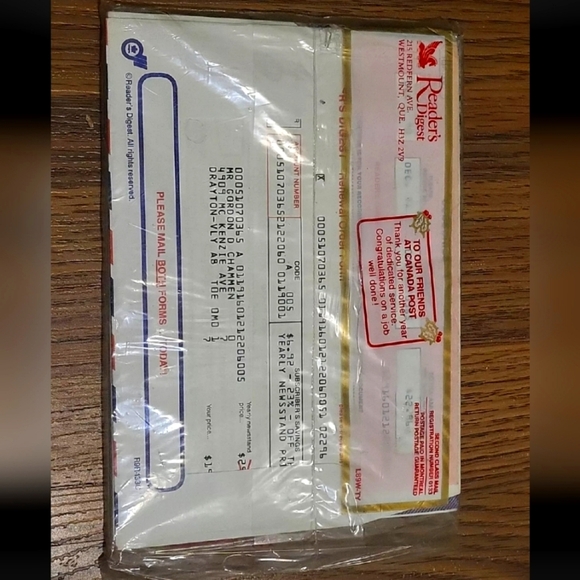 Vintage Lot of 7 Readers Digest Magazine 1990 to 1991 Factory Sealed - Picture 5 of 16